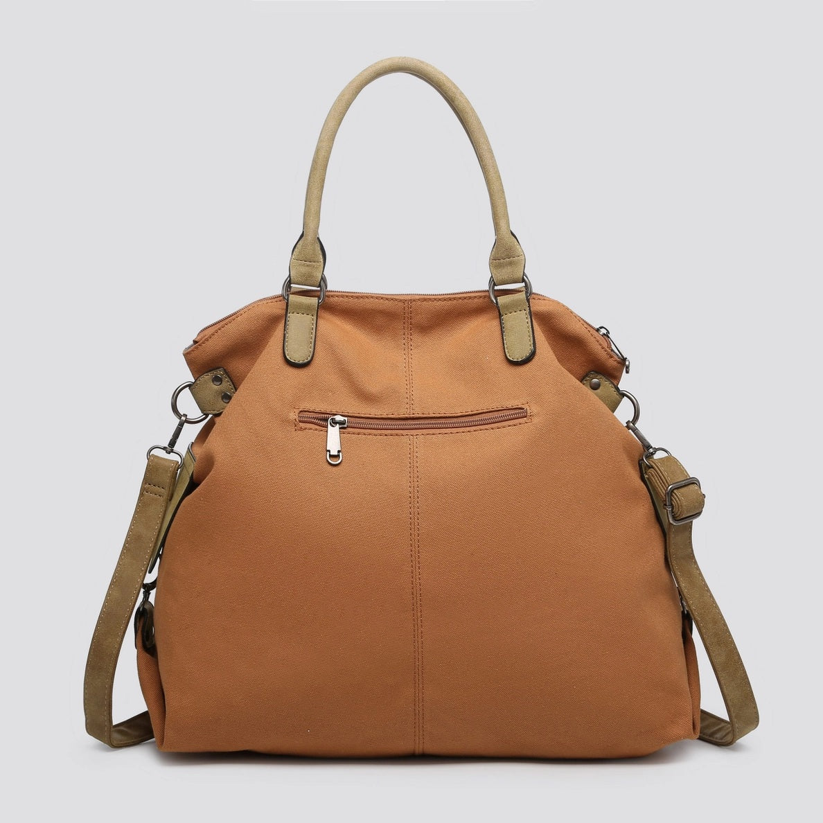 Toffee Canvas Star Tote