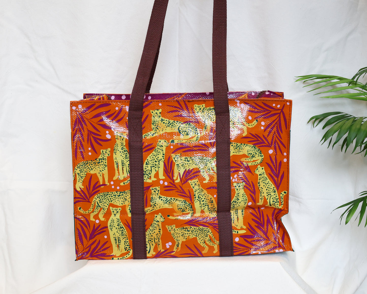 Cheetah Shoulder Tote