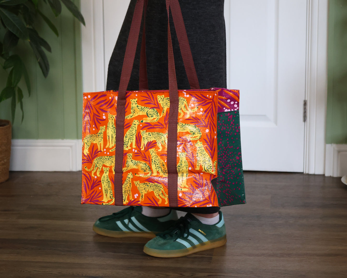 Cheetah Shoulder Tote