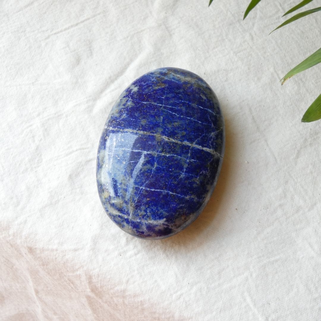 Lapis Lazuli Palm Stone