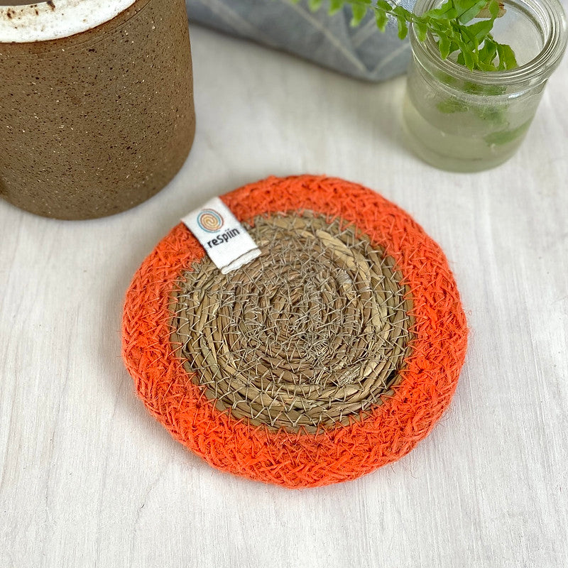 Orange Edge Coaster