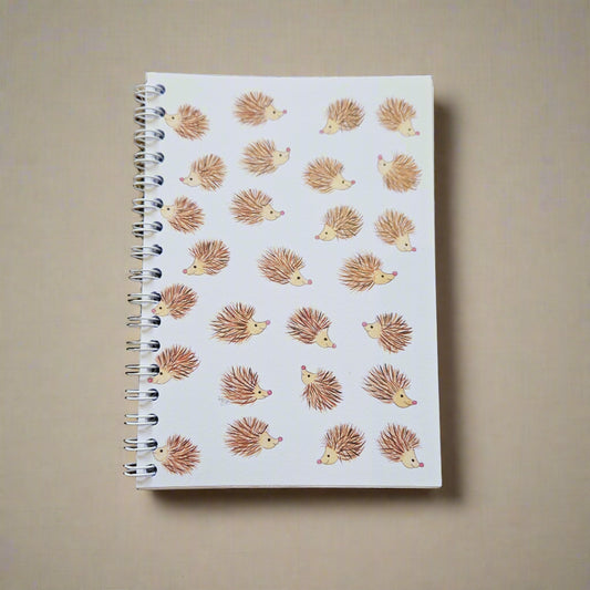 Original Art Mini Hedgehog A6 Notebook