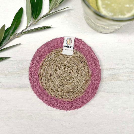 Pink Edge Coaster