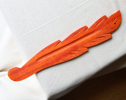 Mango Wood Leaf Ash Catchers