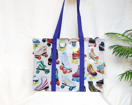 Roller Skates Shoulder Tote