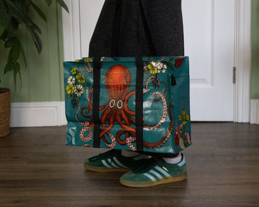Octopus Shoulder Tote