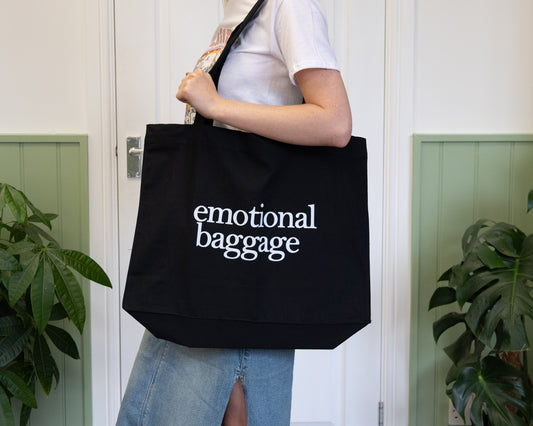 Emotional Baggage Large Tote