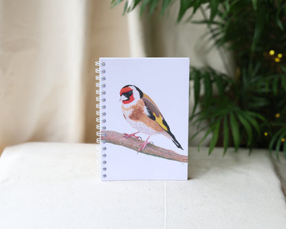 Original Art Goldfinch A6 Notebook