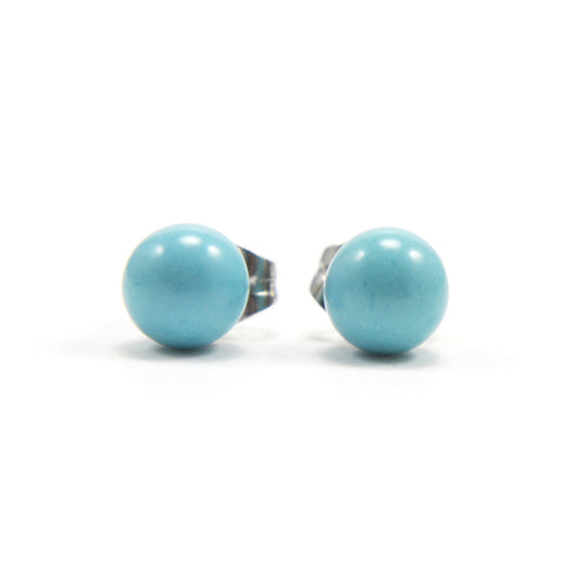 6mm Turquoise Ball Studs