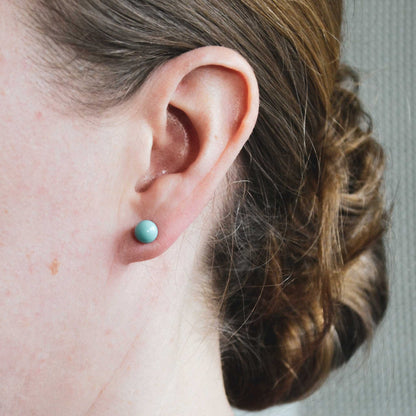 6mm Turquoise Ball Studs