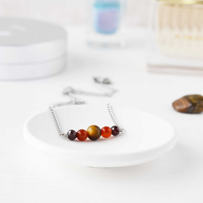 Confidence Gemstone Necklace