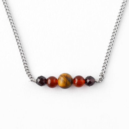 Confidence Gemstone Necklace