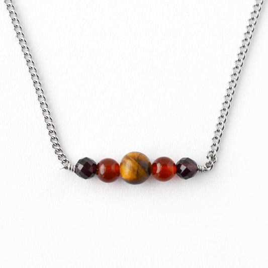 Confidence Gemstone Necklace