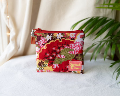 Isumi Red Japanese Purse