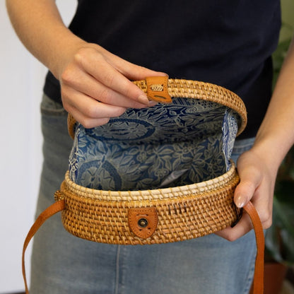 Natural Rattan Bali Bag