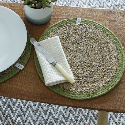 Olive Edge Table Mat