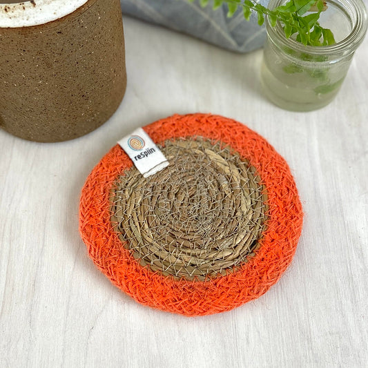 Orange Edge Coaster