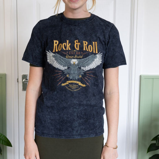 Rock n Roll Eagle Tee