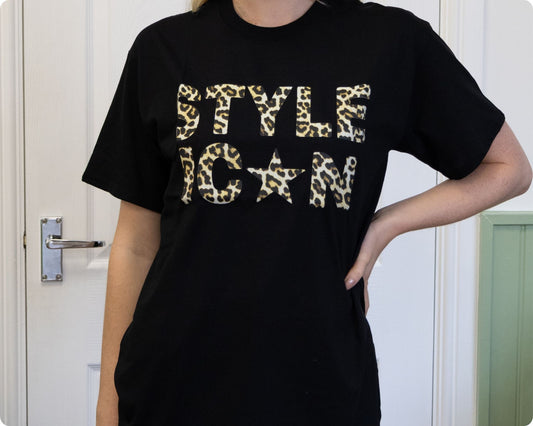 Style Icon Leopard Tee